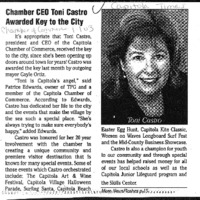 CF-20180830-Chamber CEO Toni Castro awarded key to0001.PDF