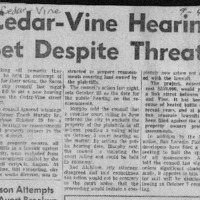 CF-20180713-Cedar-Vine hearing set dispite threat0001.PDF