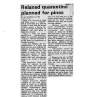 20170608-Relaxed quartine planned for pines0001.PDF