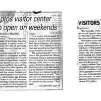 20170705-Aptos visitor center to open on weekends0001.PDF