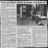 CF-20181230-City ponders clock protest crackdown0001.PDF