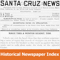Historic Newspaper Index